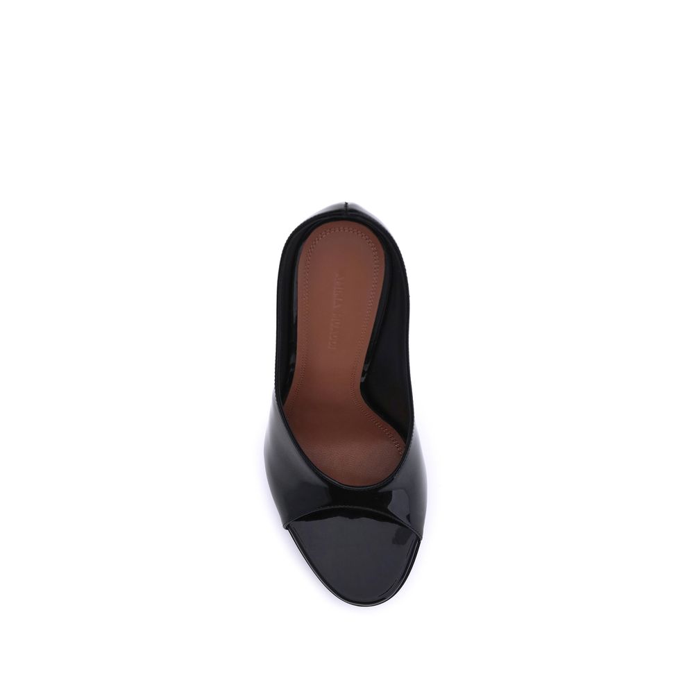 Amina Muaddi Anok leather Sandals - ACCEXO