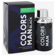 Colors De Benetton Black by Benetton Eau De Toilette Spray 6.7 oz for Men