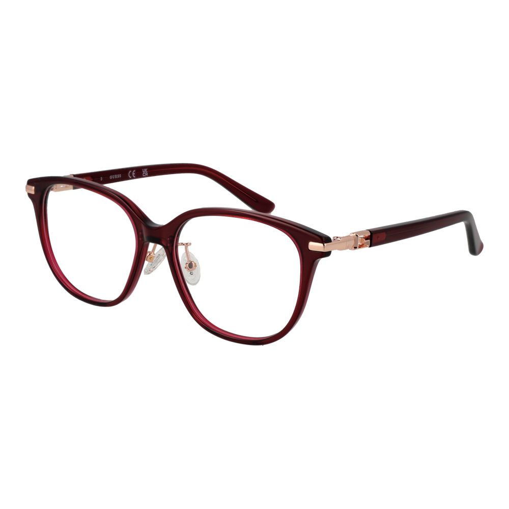 Guess Burgundy Women Optical Frames - ACCEXO