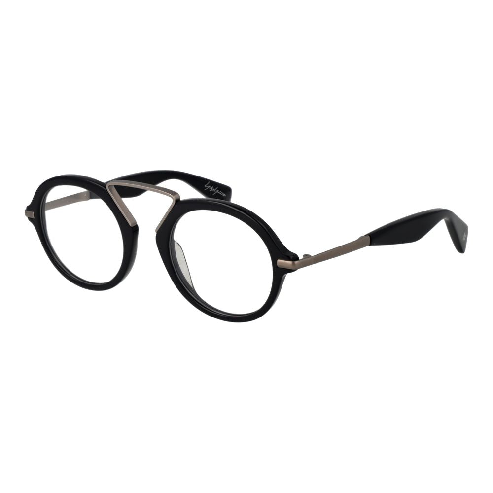 Yohji Yamamoto Black Men Optical Frames - ACCEXO