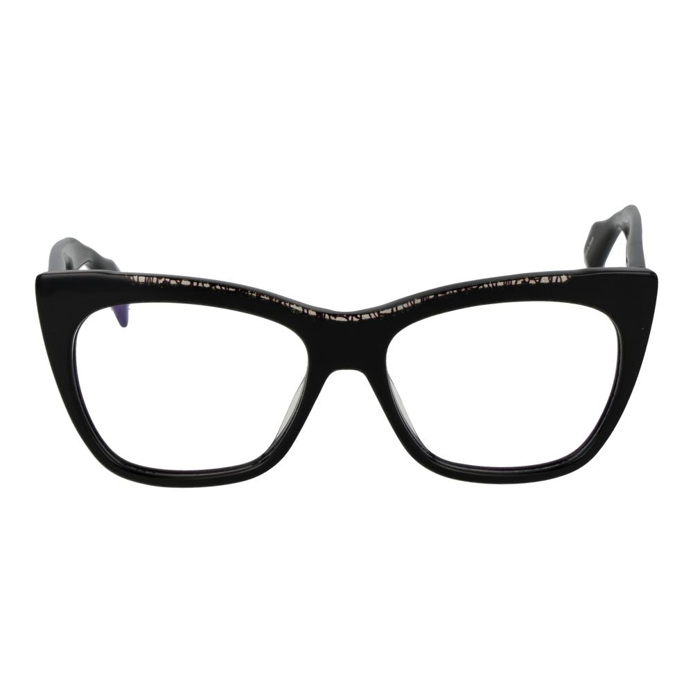 Yohji Yamamoto Black Men Optical Frames - ACCEXO