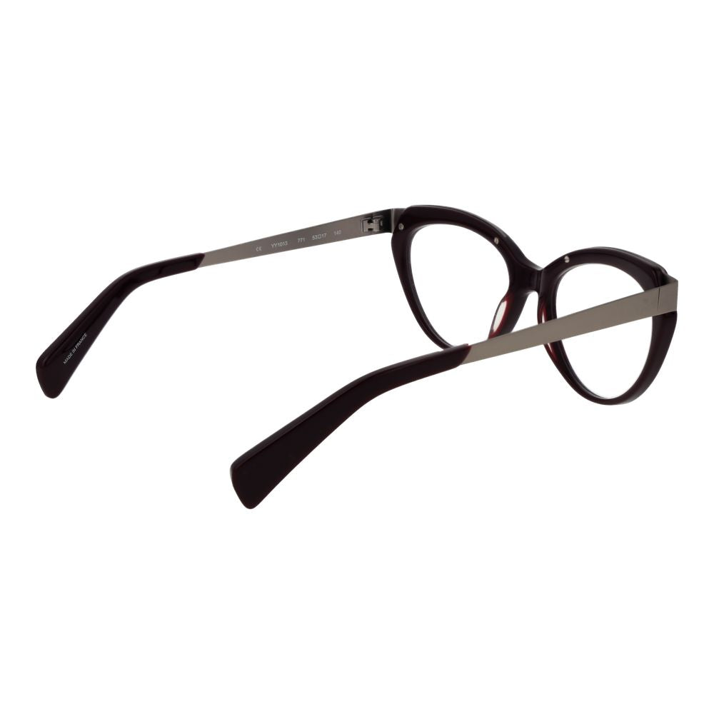 Yohji Yamamoto Purple Unisex Optical Frames - ACCEXO