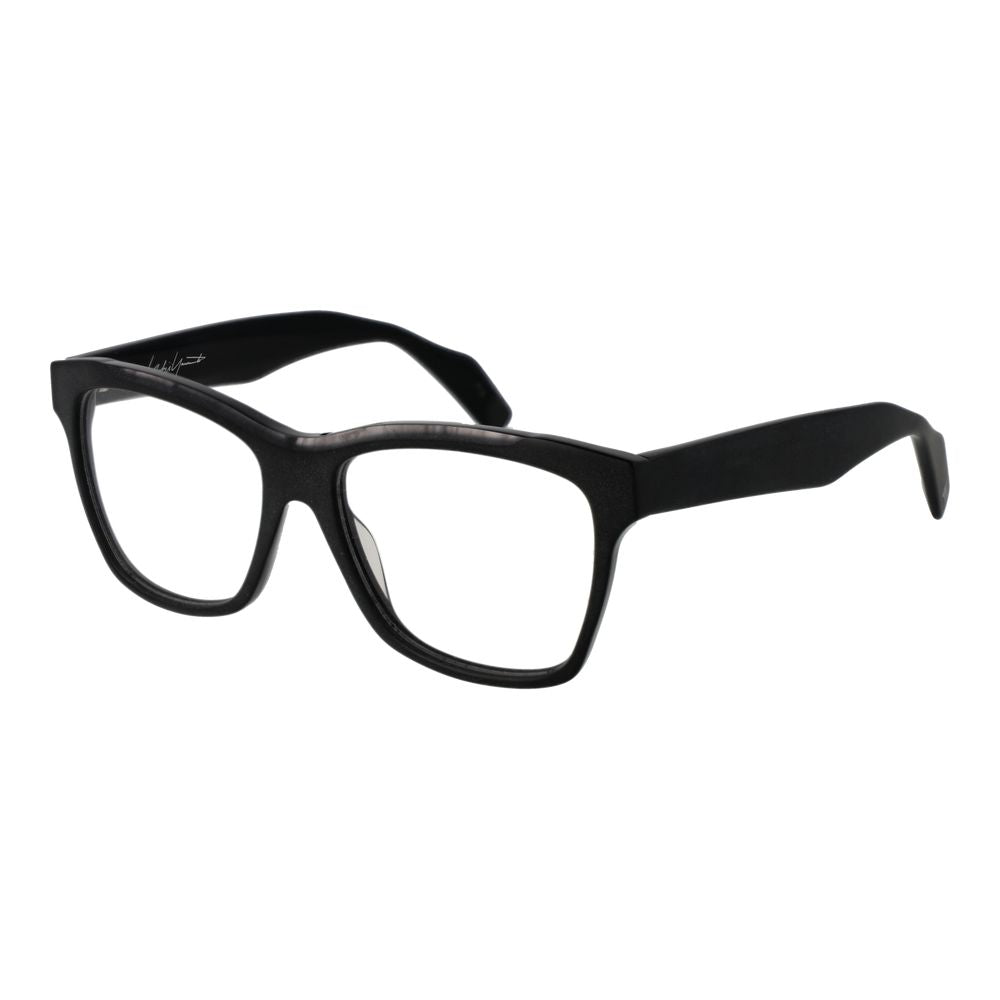 Yohji Yamamoto Black Unisex Optical Frames - ACCEXO