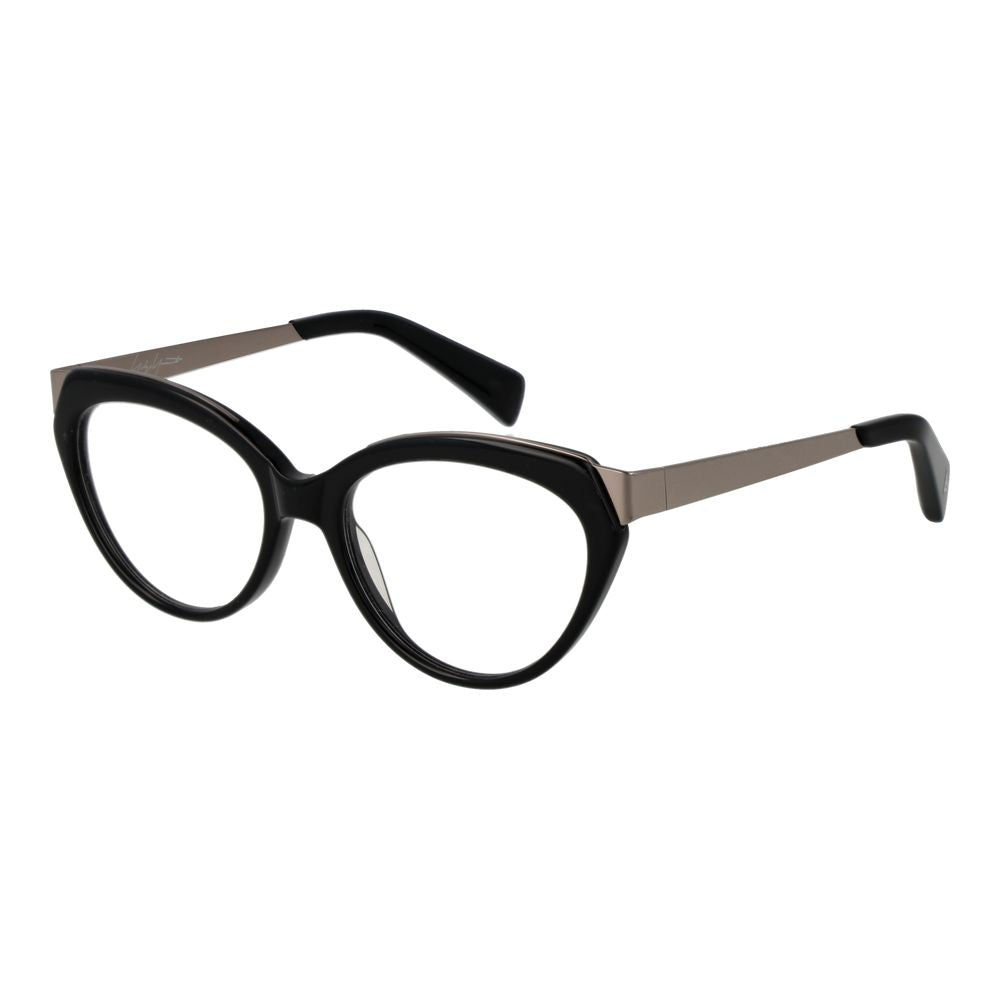 Yohji Yamamoto Black Unisex Optical Frames - ACCEXO