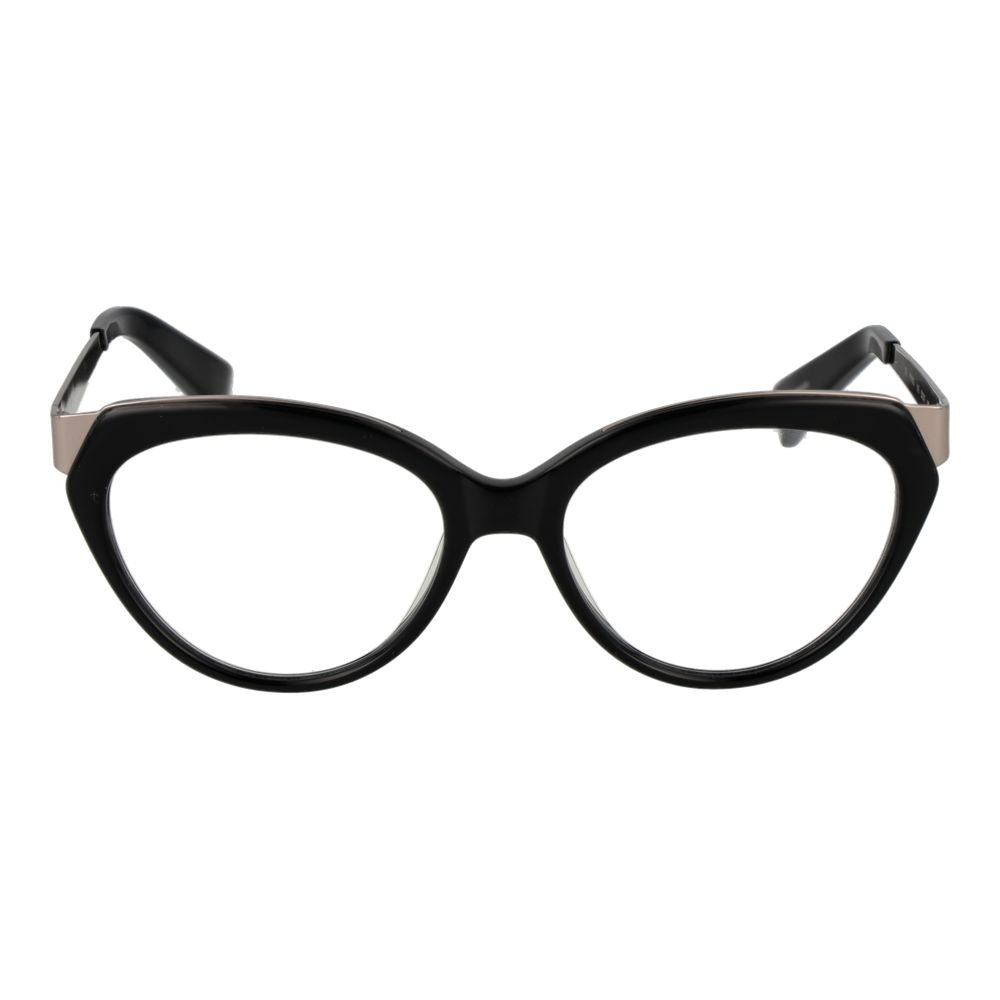 Yohji Yamamoto Black Unisex Optical Frames - ACCEXO
