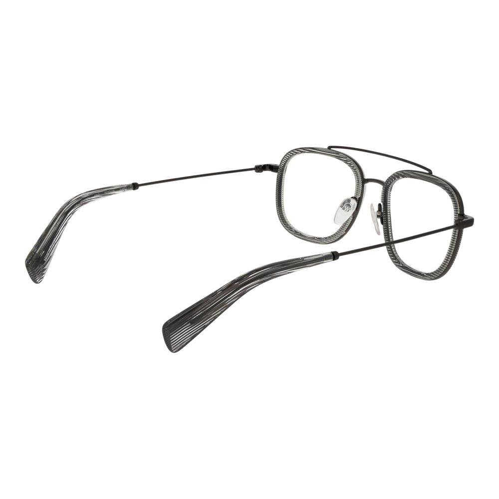 Yohji Yamamoto Gray Men Optical Frames - ACCEXO