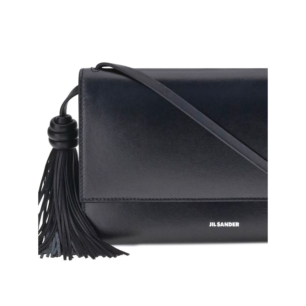 Jil Sander Tassel Shoulder Bag - ACCEXO