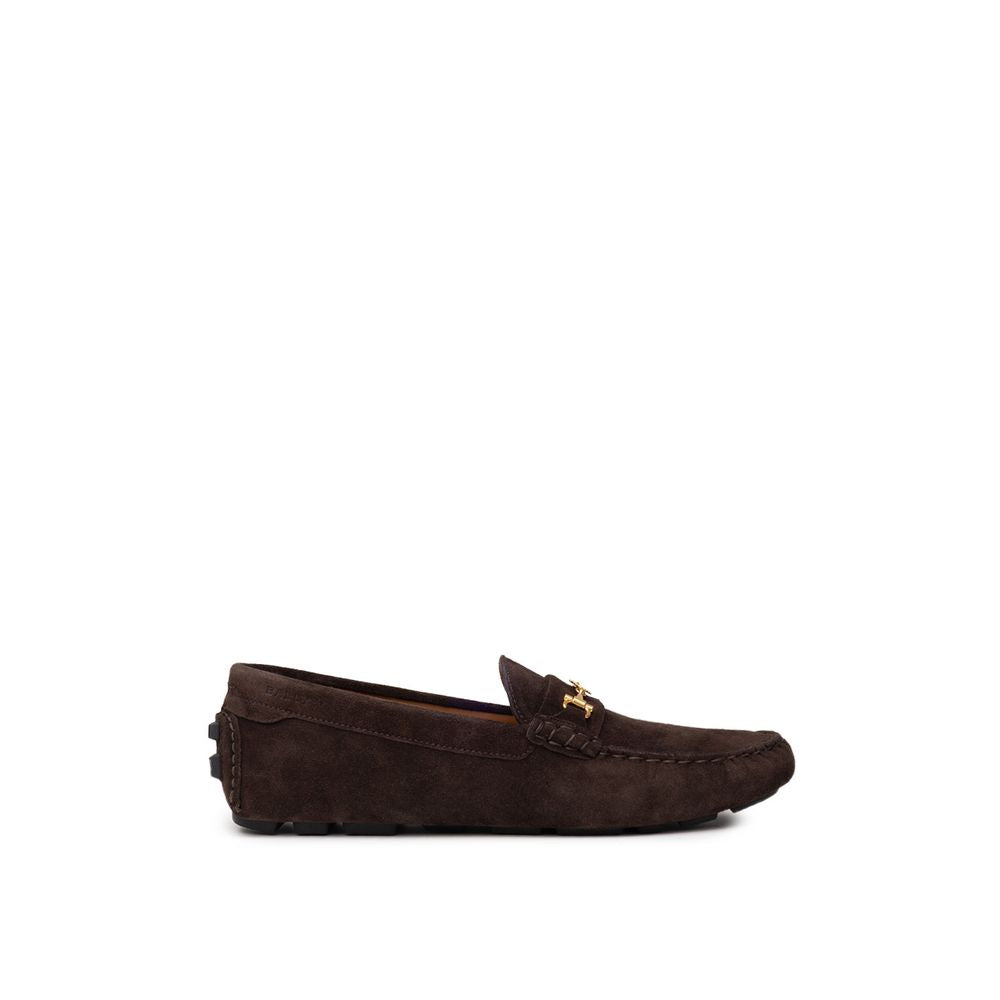 Bally Brown Leather Moccassin - ACCEXO
