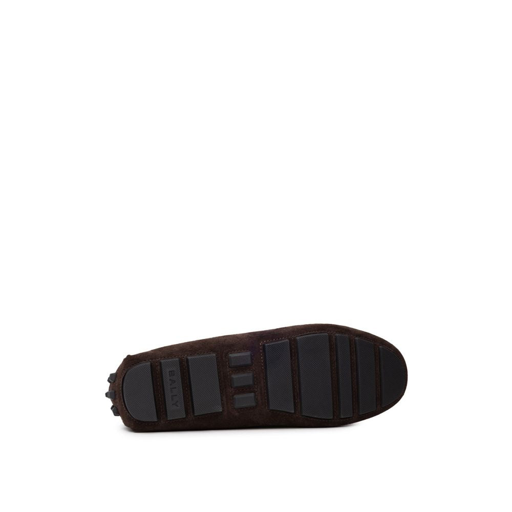 Bally Brown Leather Moccassin - ACCEXO