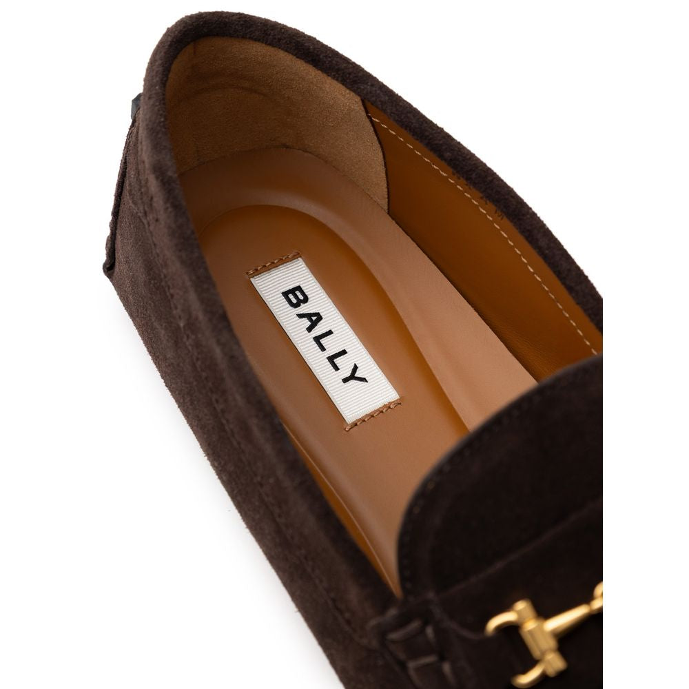 Bally Brown Leather Moccassin - ACCEXO