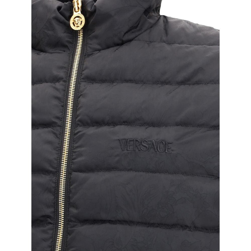 Versace Logoed Down Jacket - ACCEXO