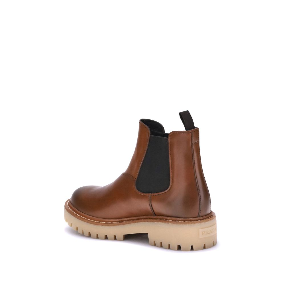 Prada Chelsea Ankle Boots - ACCEXO