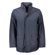 Gant Blue Polyester Jacket - ACCEXO
