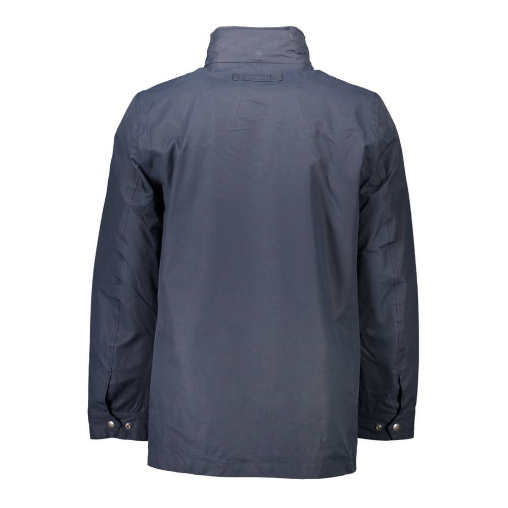Gant Blue Polyester Jacket - ACCEXO