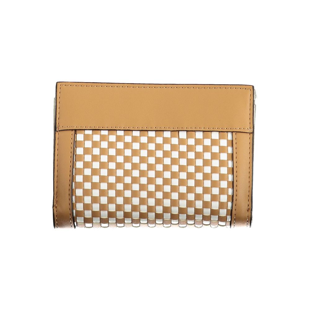 Guess Jeans Brown Polyethylene Wallet - ACCEXO