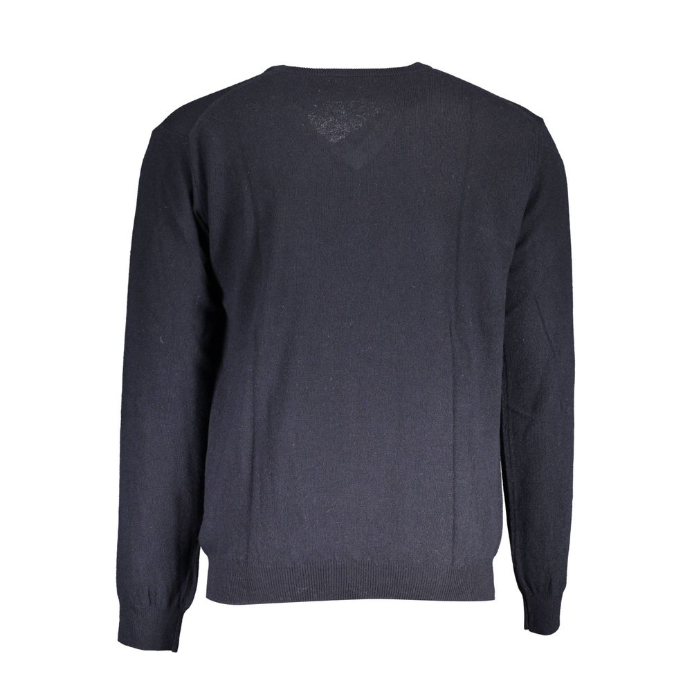 La Martina Blue Wool Sweater - ACCEXO