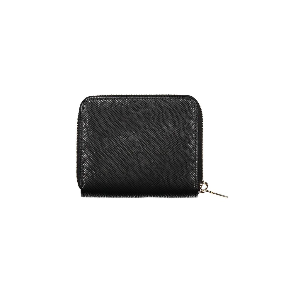 Guess Jeans Black Polyethylene Wallet - ACCEXO