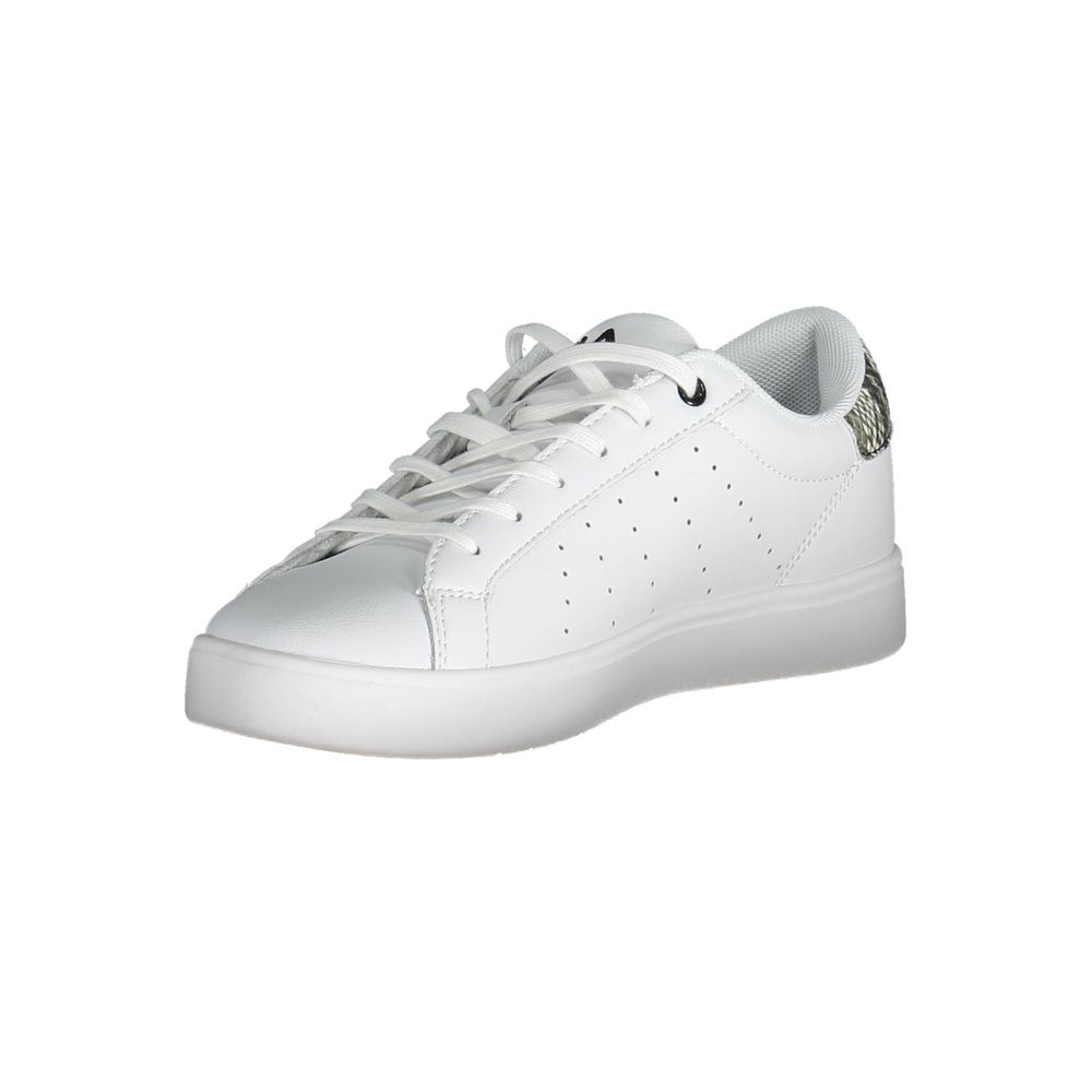 Fila White Polyester Sneaker - ACCEXO