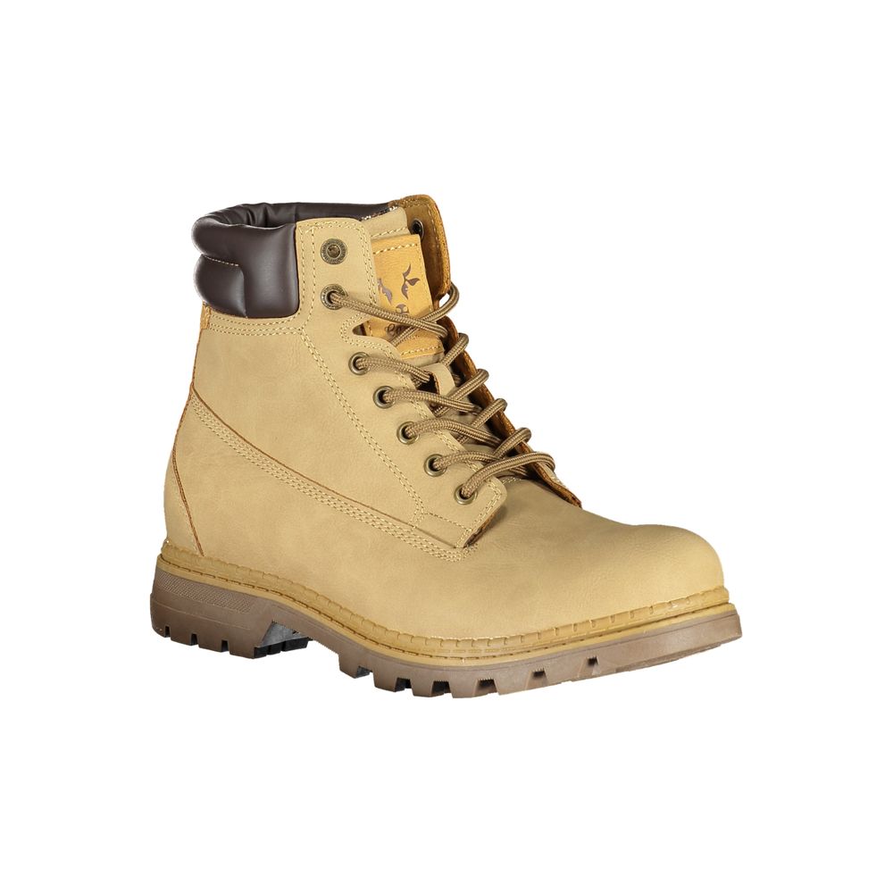 Carrera Beige Polyester Boot - ACCEXO