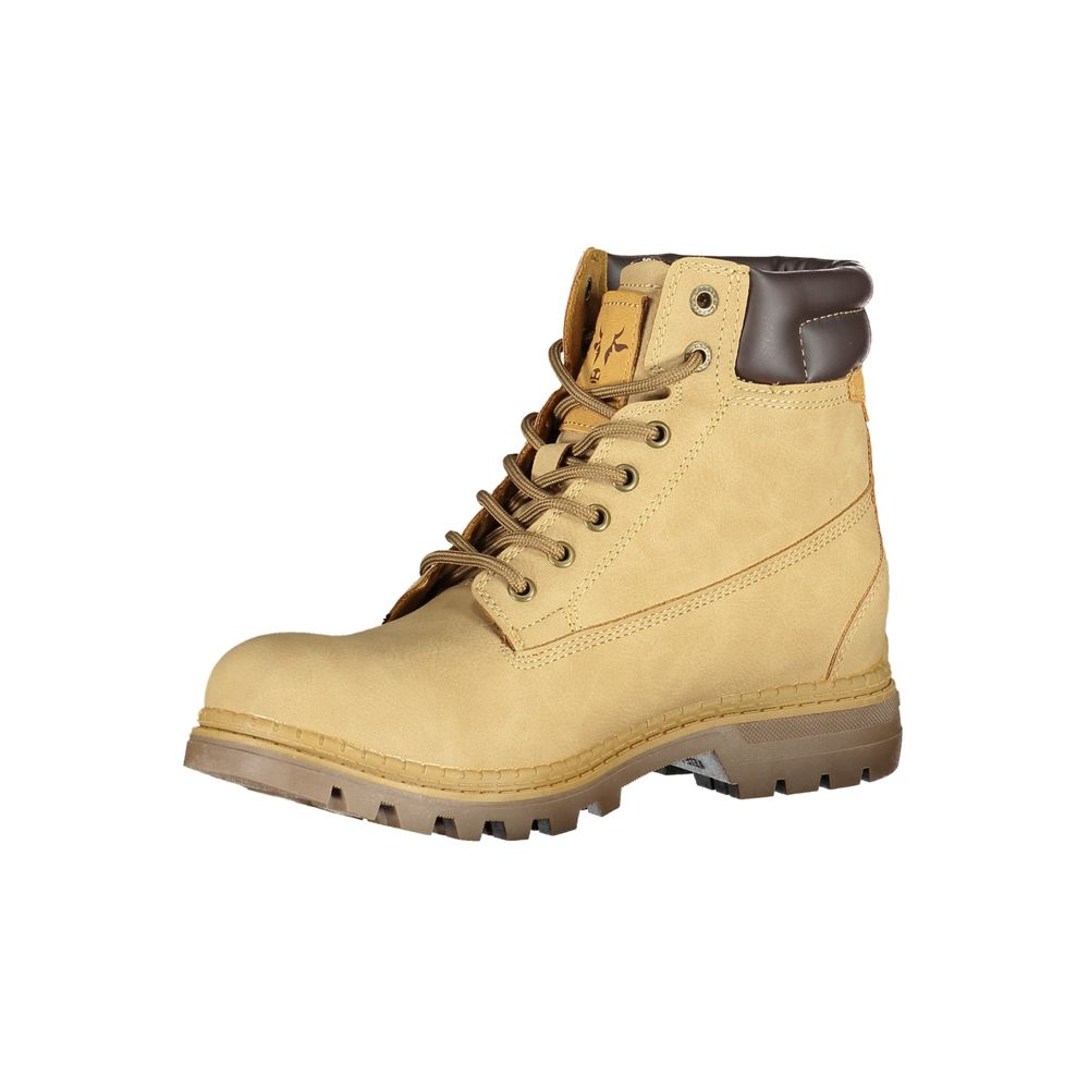 Carrera Beige Polyester Boot - ACCEXO