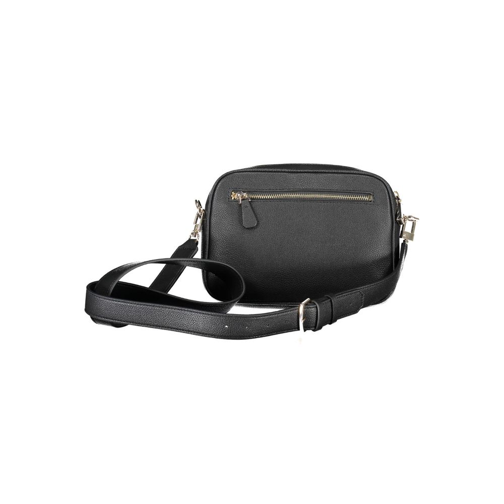 Guess Jeans Black Polyethylene Handbag - ACCEXO