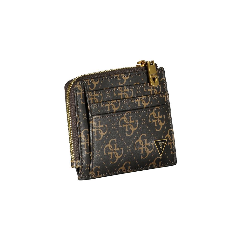 Guess Jeans Brown Leather Wallet - ACCEXO