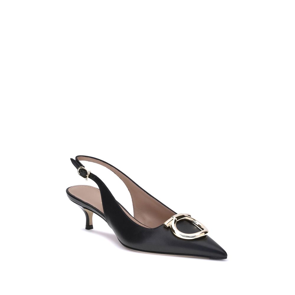 Ferragamo Gancini Slingback Pumps - ACCEXO