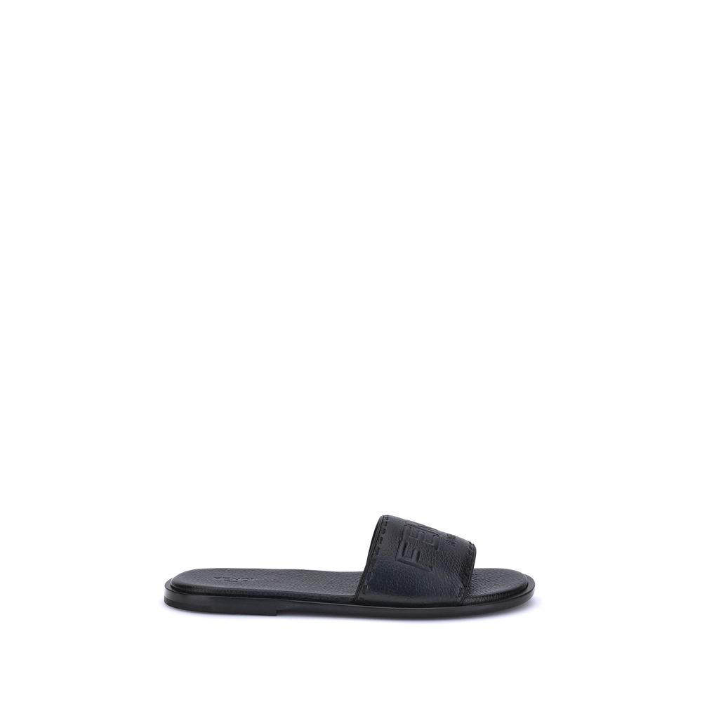 Fendi Sandals with logo - ACCEXO