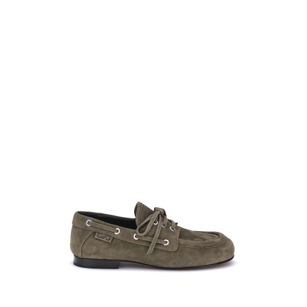 Proenza Schouler Suede Deck Loafers - ACCEXO