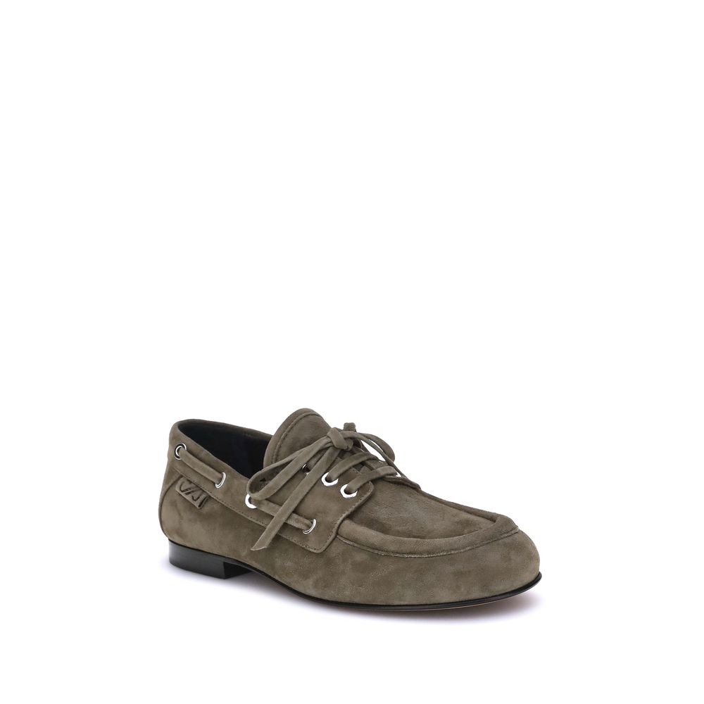 Proenza Schouler Suede Deck Loafers - ACCEXO