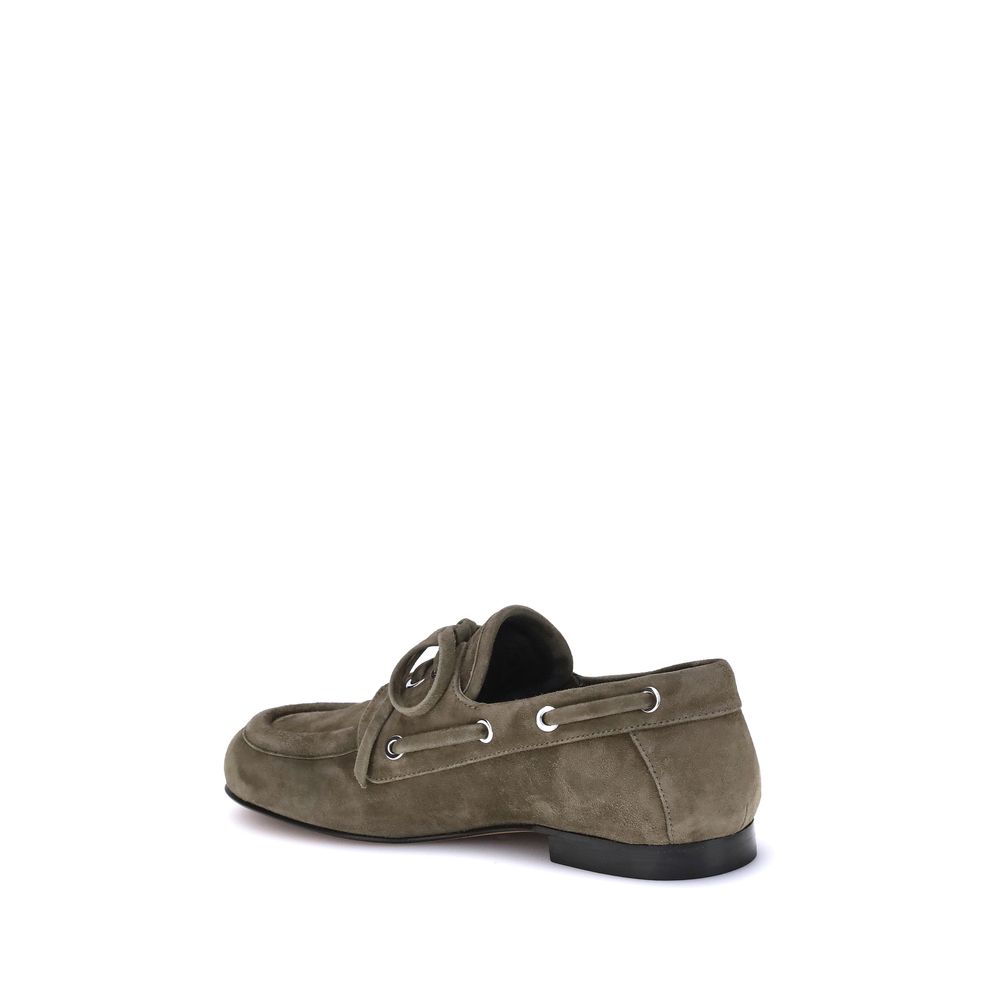 Proenza Schouler Suede Deck Loafers - ACCEXO