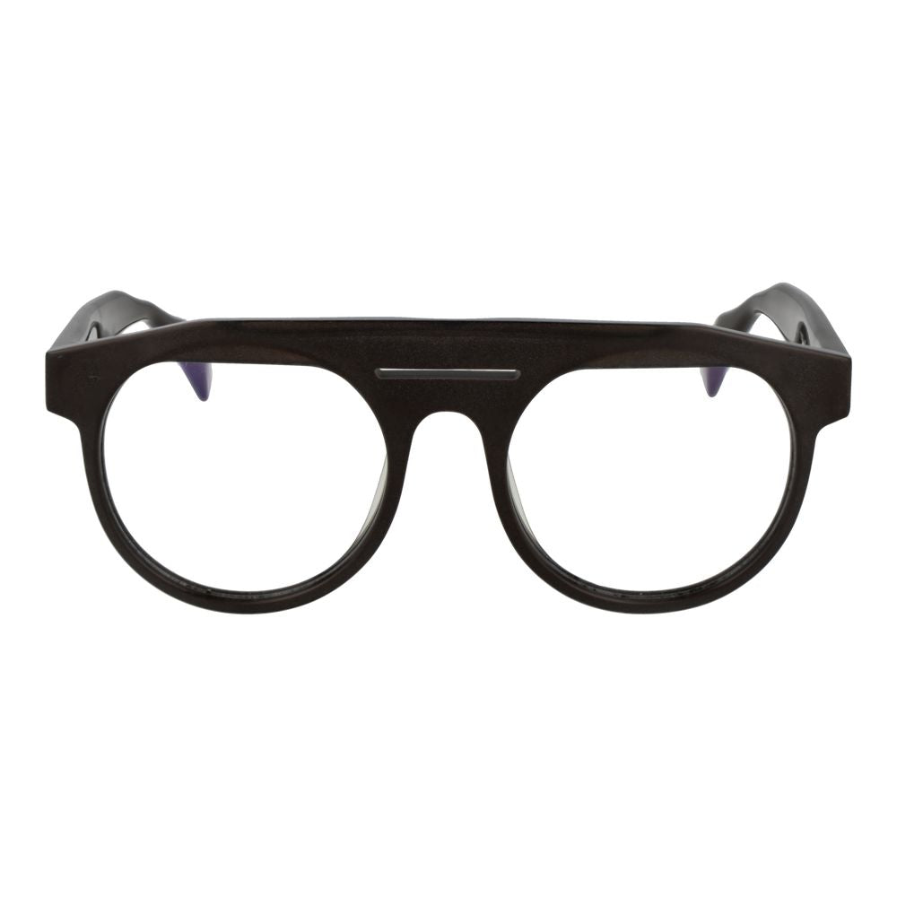 Yohji Yamamoto Brown Men Optical Frames - ACCEXO