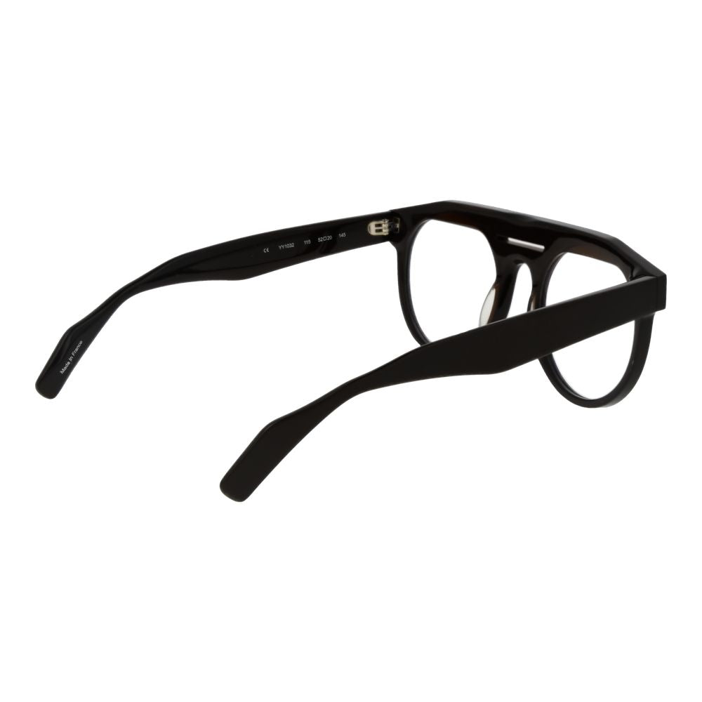 Yohji Yamamoto Brown Men Optical Frames - ACCEXO