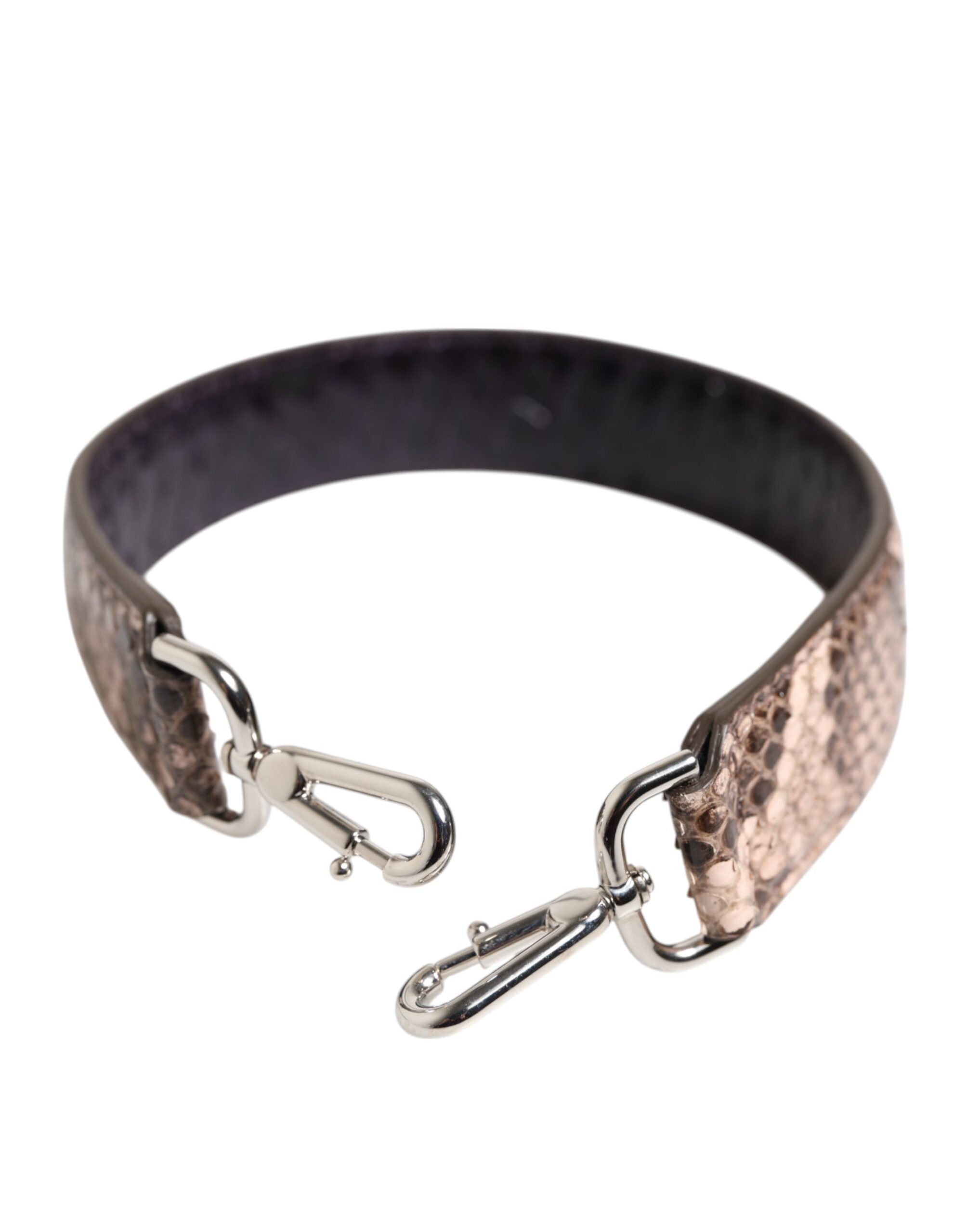 Dolce & Gabbana Brown Exotic Leather Handbag Accessory Shoulder Strap - ACCEXO