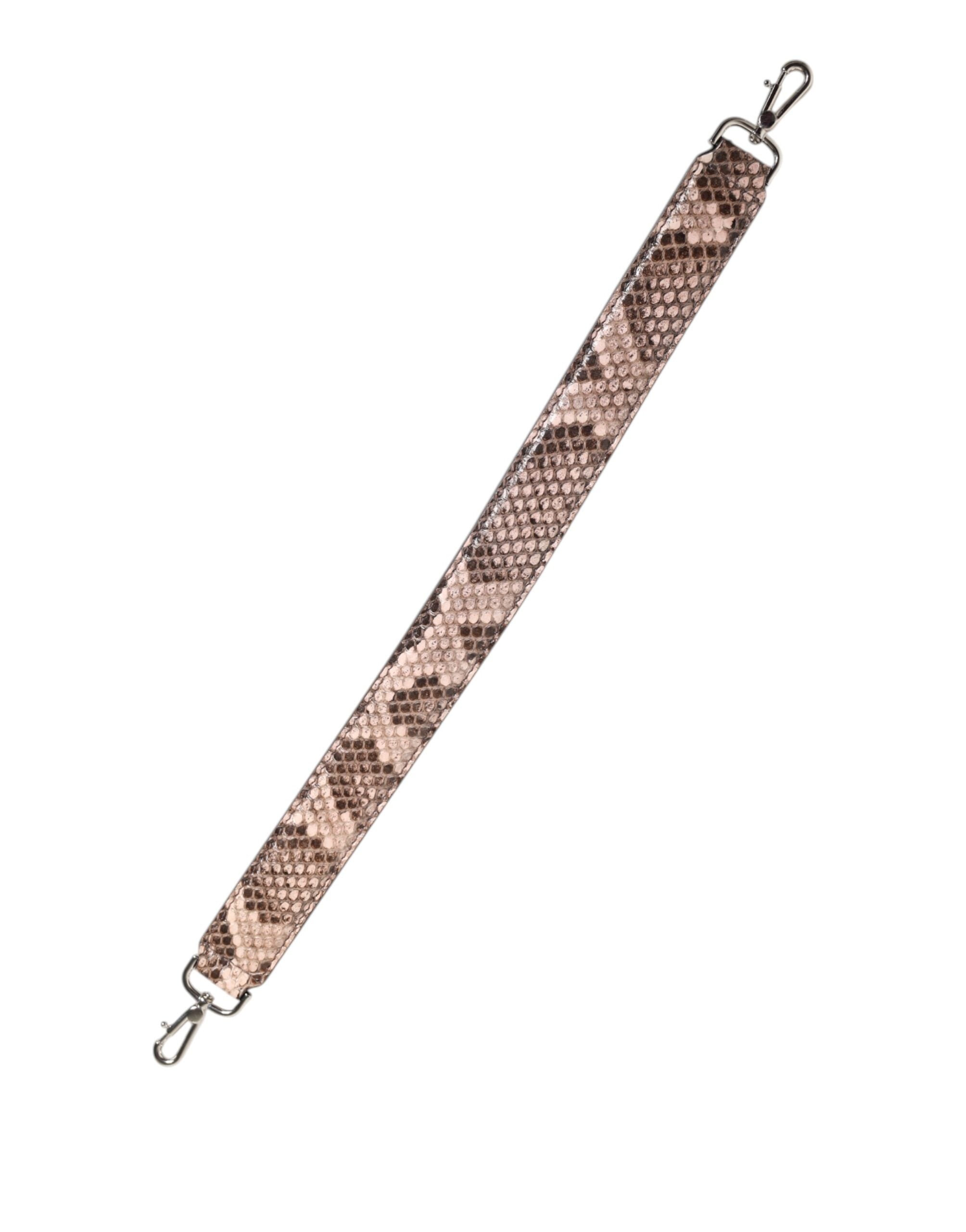 Dolce & Gabbana Brown Exotic Leather Handbag Accessory Shoulder Strap - ACCEXO