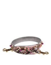 Dolce & Gabbana Multicolor Embellished Handbag Shoulder Strap for Women