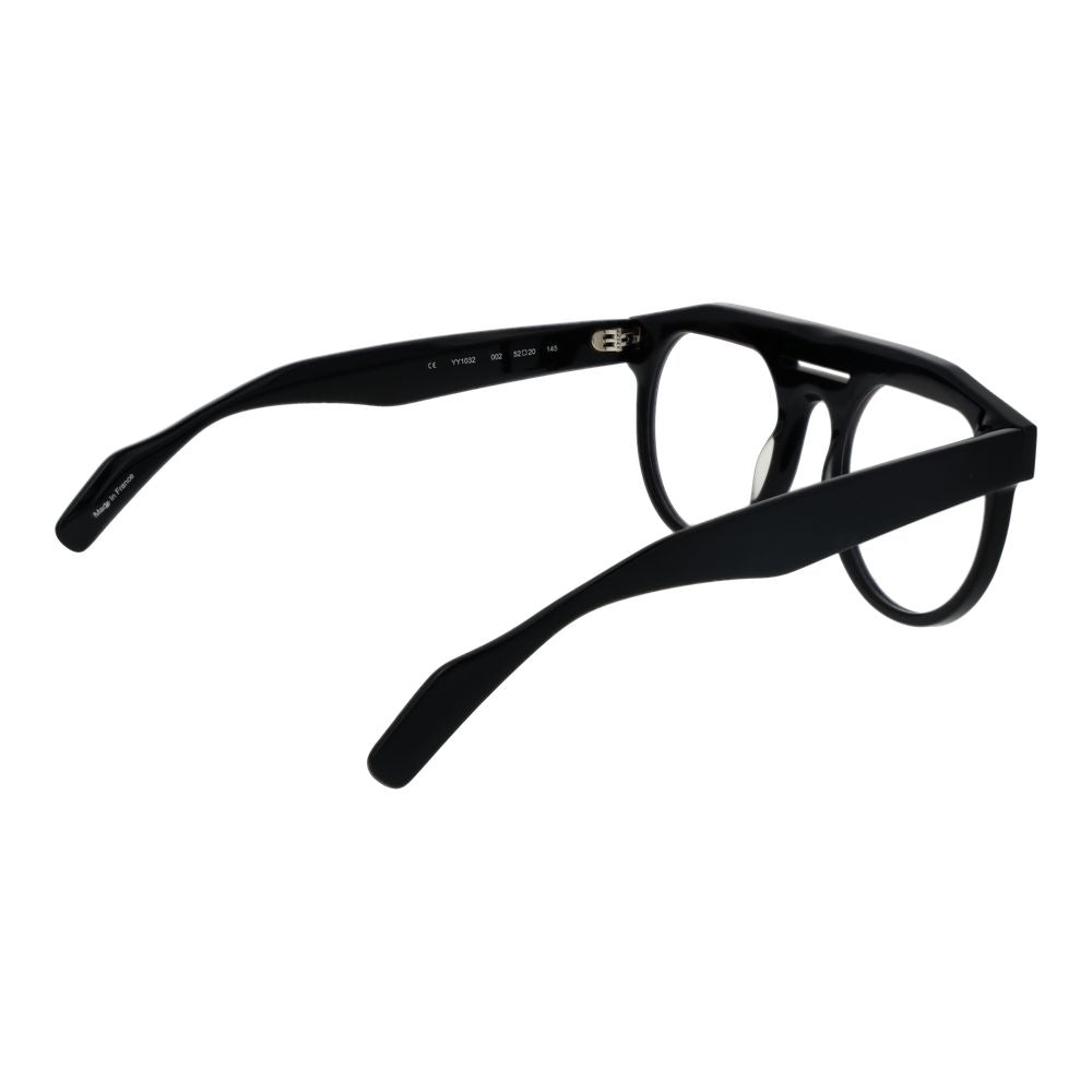Yohji Yamamoto Black Men Optical Frames - ACCEXO