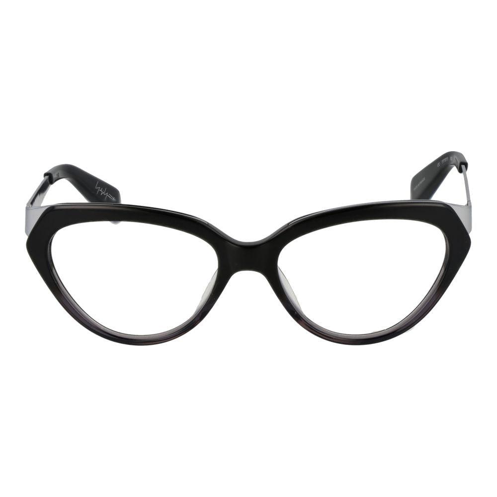 Yohji Yamamoto Black Unisex Optical Frames - ACCEXO