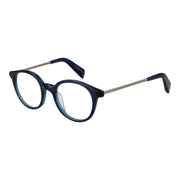 Yohji Yamamoto Blue Unisex Optical Frames - ACCEXO