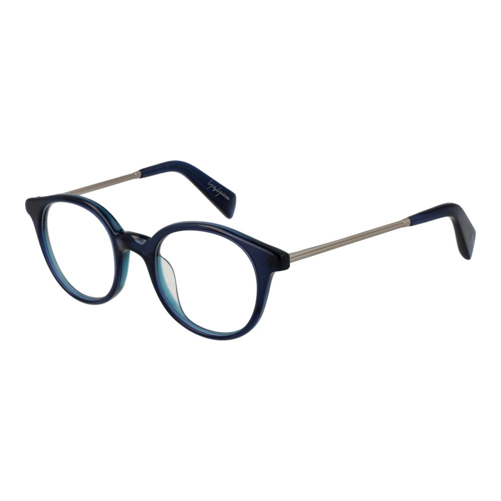 Yohji Yamamoto Blue Unisex Optical Frames - ACCEXO