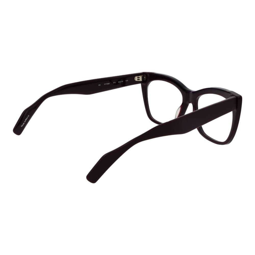 Yohji Yamamoto Purple Unisex Optical Frames - ACCEXO