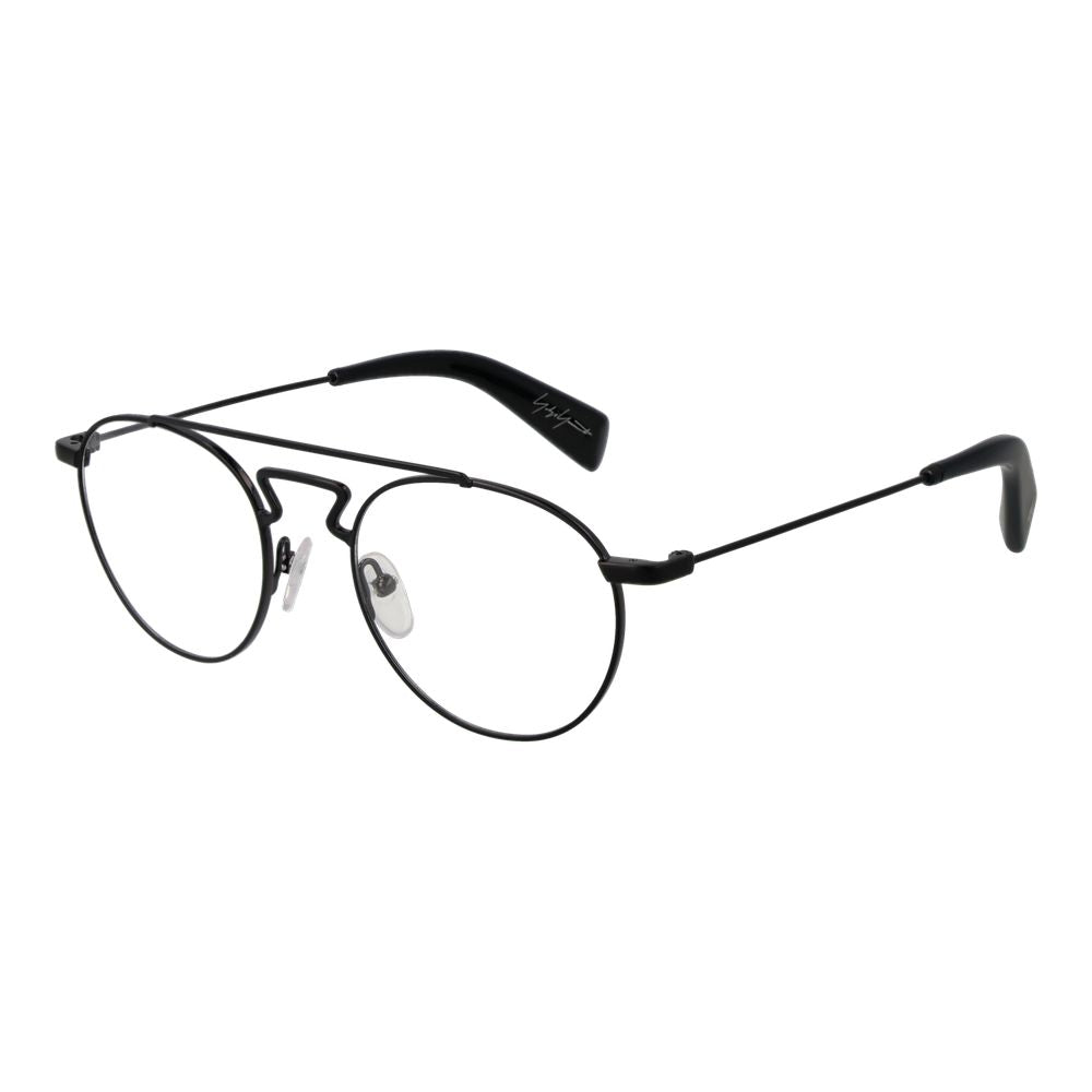 Yohji Yamamoto Black Men Optical Frames - ACCEXO