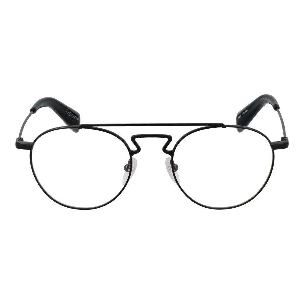 Yohji Yamamoto Black Men Optical Frames - ACCEXO