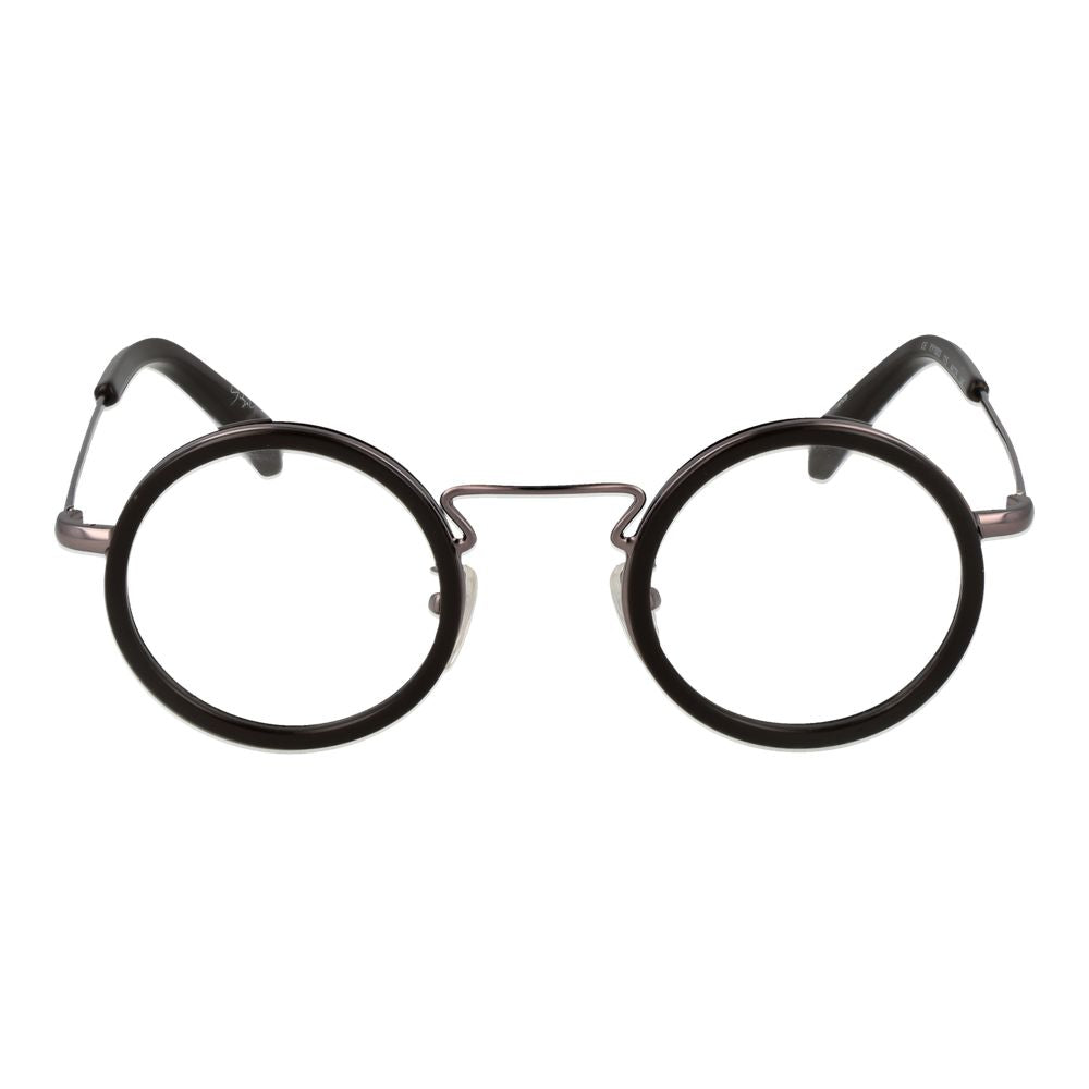 Yohji Yamamoto Brown Men Optical Frames - ACCEXO