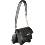 Mario Valentino Black Polyurethane Women Handbag