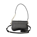 Mario Valentino Black Polyurethane Women Handbag