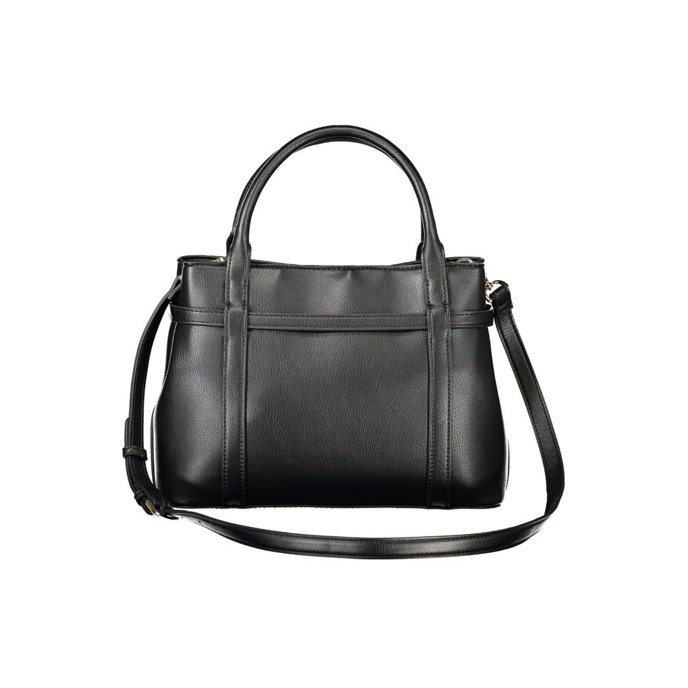 Mario Valentino Black Polyethylene Handbag