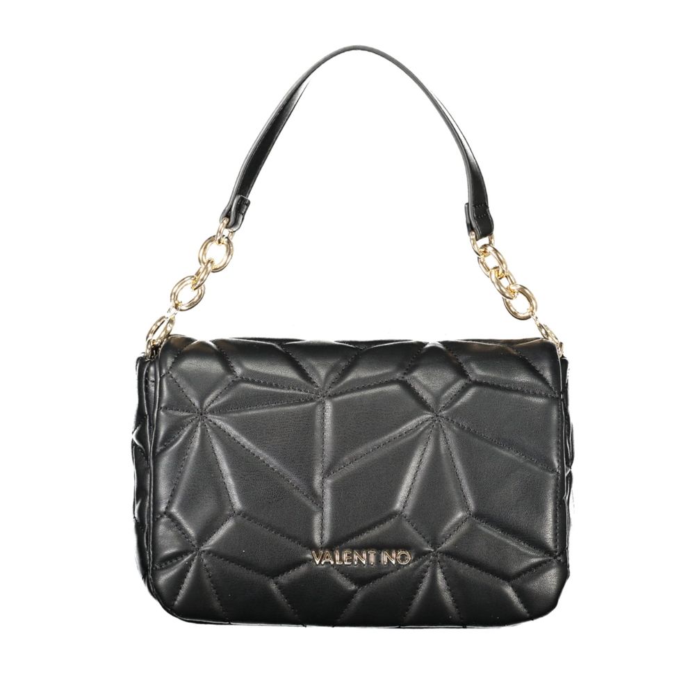 Mario Valentino Nero Poliuretano Women Shoulder Bag