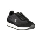 Calvin Klein Nero Leather Women Sneaker