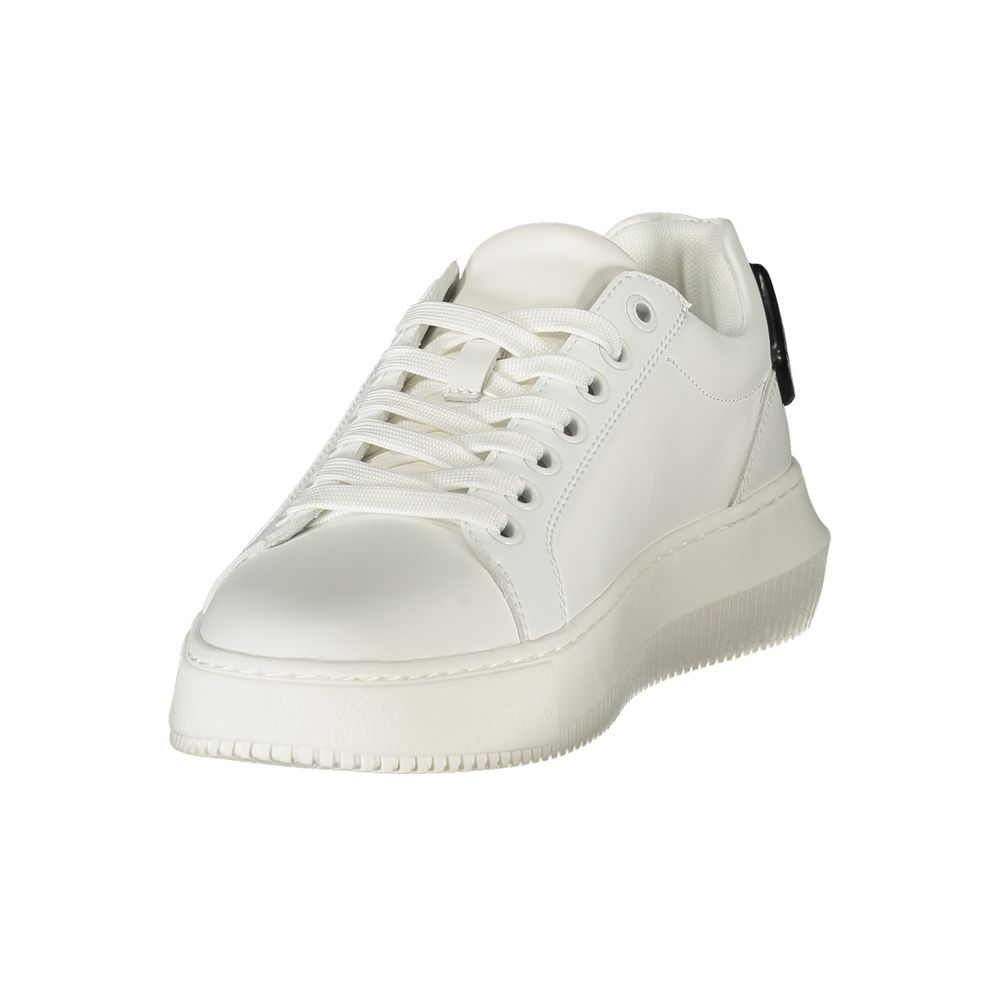 Calvin Klein White Polyester Sneaker